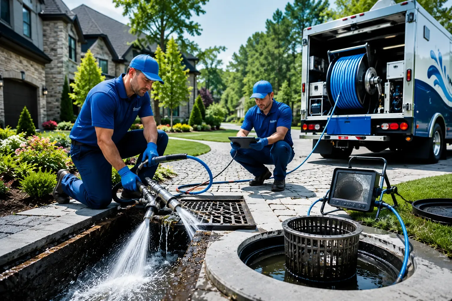 Local outdoor drain cleaning professionals in Penrose, NC